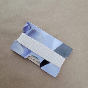 Slim Wallet from a Recycled Snowboard