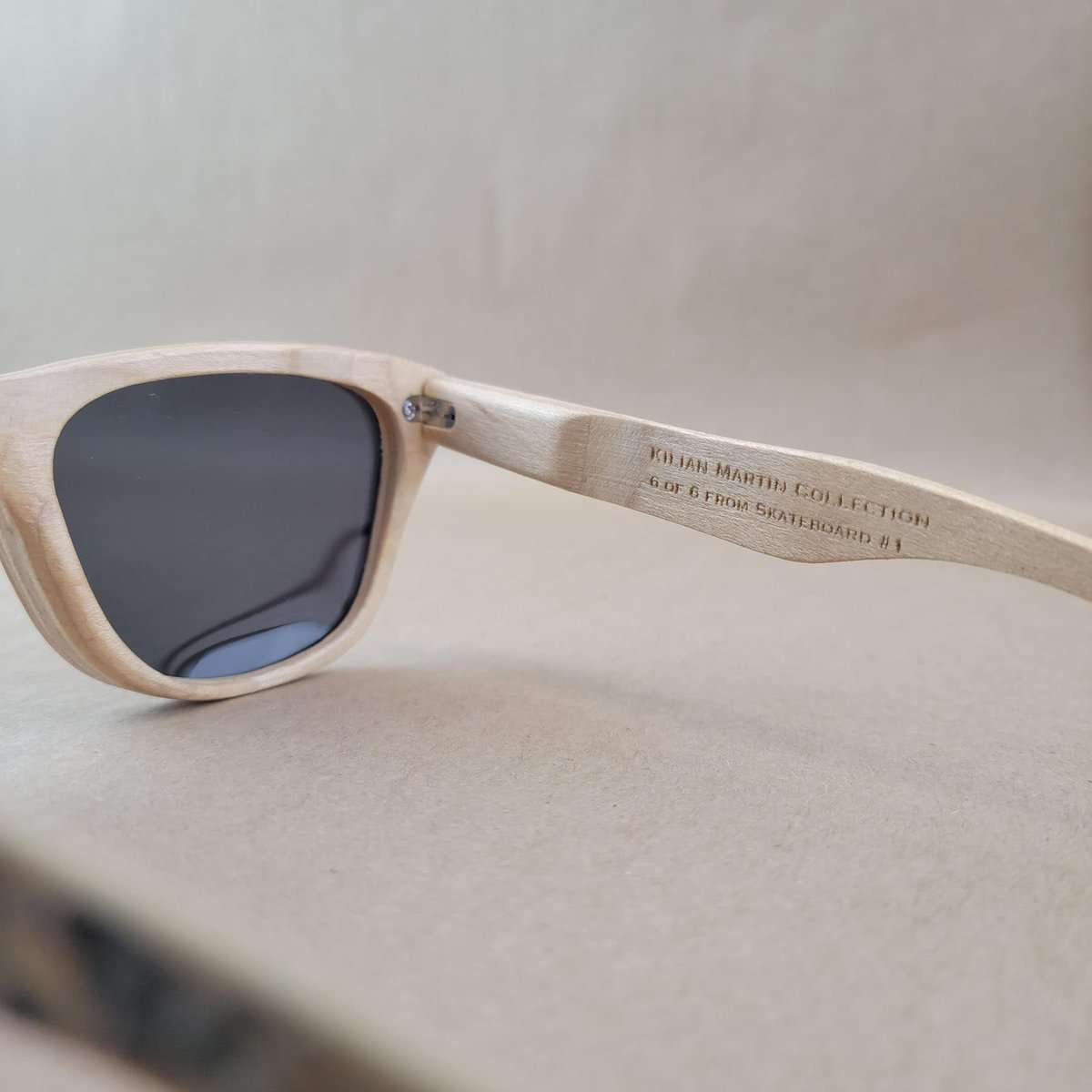 Kilian Martin Collection #1 – 6 of 6 Recycled Skateboard Sunglasses - Image 3
