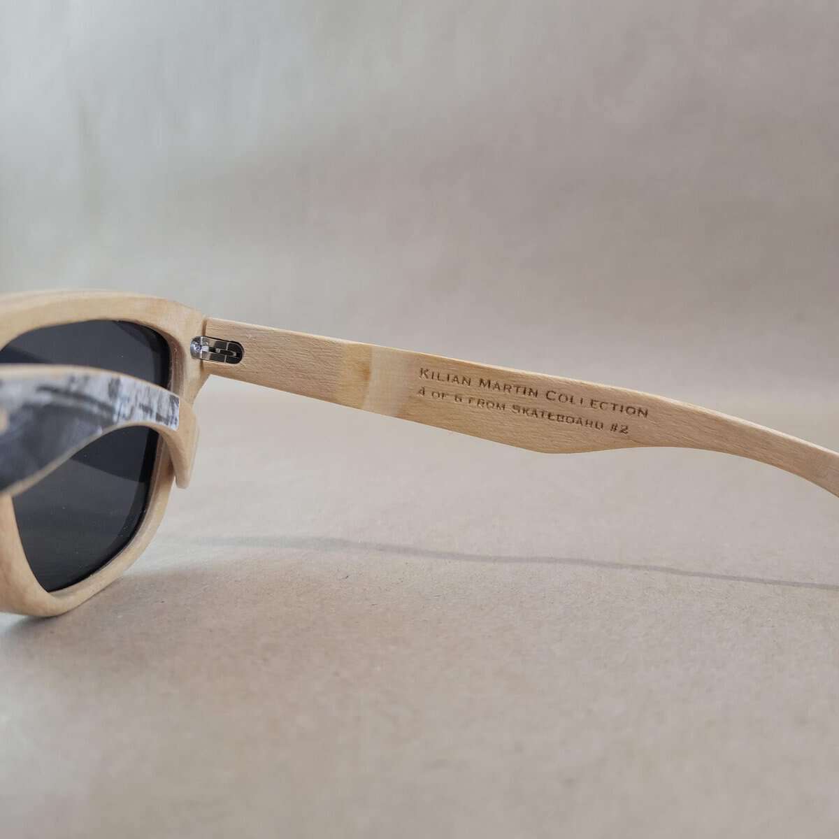 Kilian Martin Collection #2 – 4 of 6 Recycled Skateboard Sunglasses - Image 4