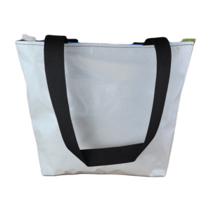 Zippered Tote Bag – Made from Recycled Billboards