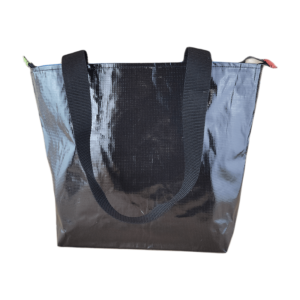 Zippered Tote Bag - Made from Recycled Billboards