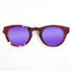 Cat Eye Style Recycled Wooden Skateboard Glasses