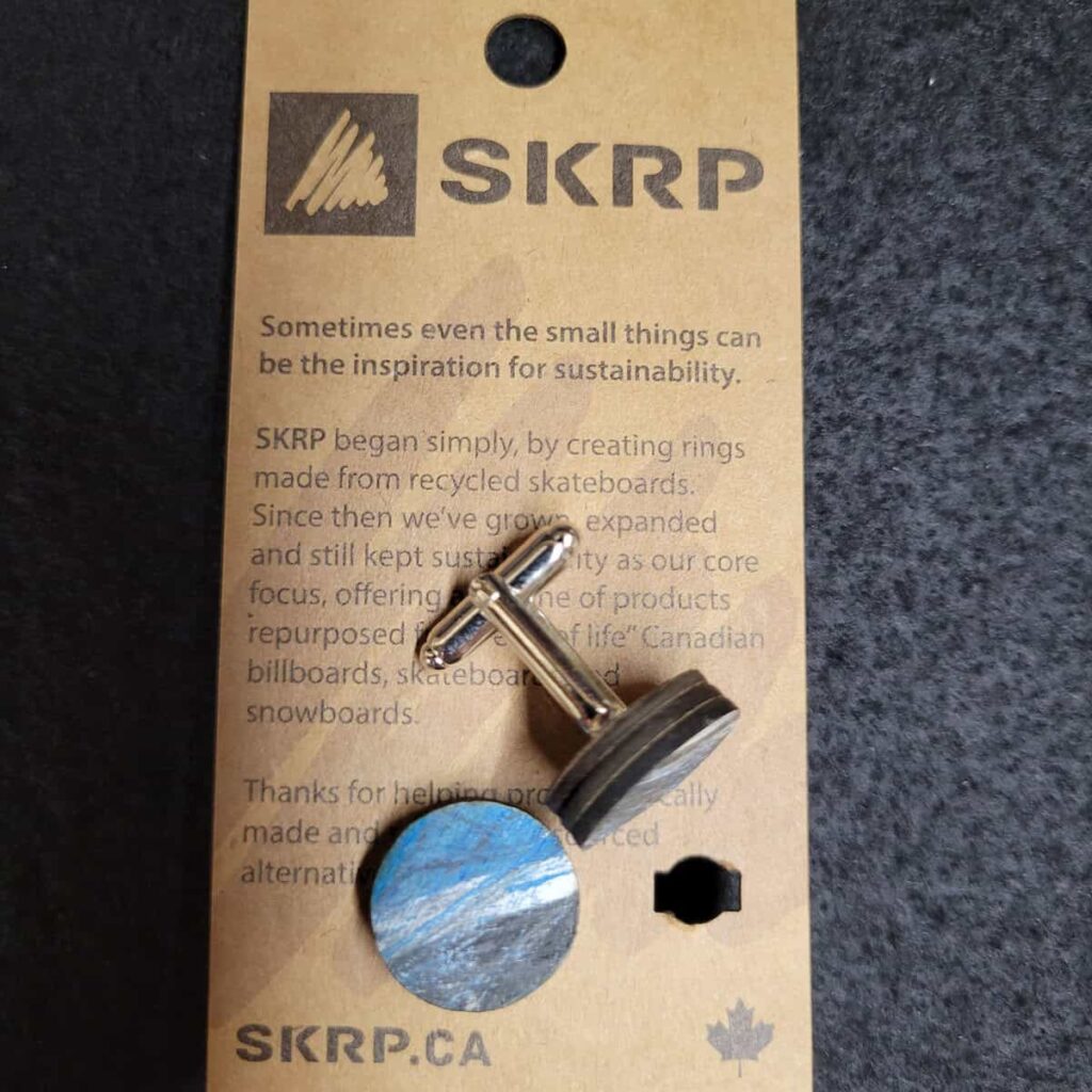 Skateboard Cufflinks