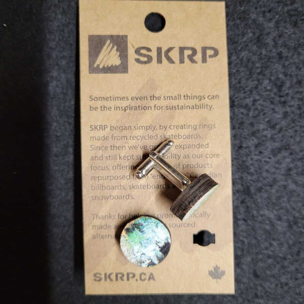 Skateboard Cufflinks