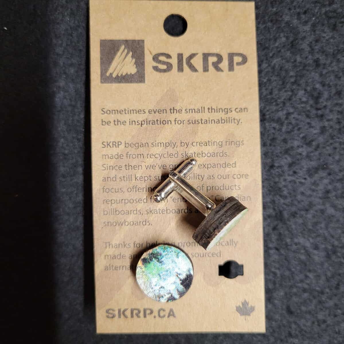 Skateboard Cufflinks - Image 2