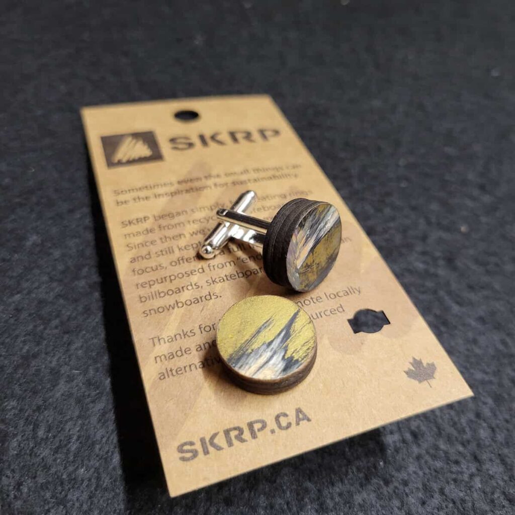 Skateboard Cufflinks