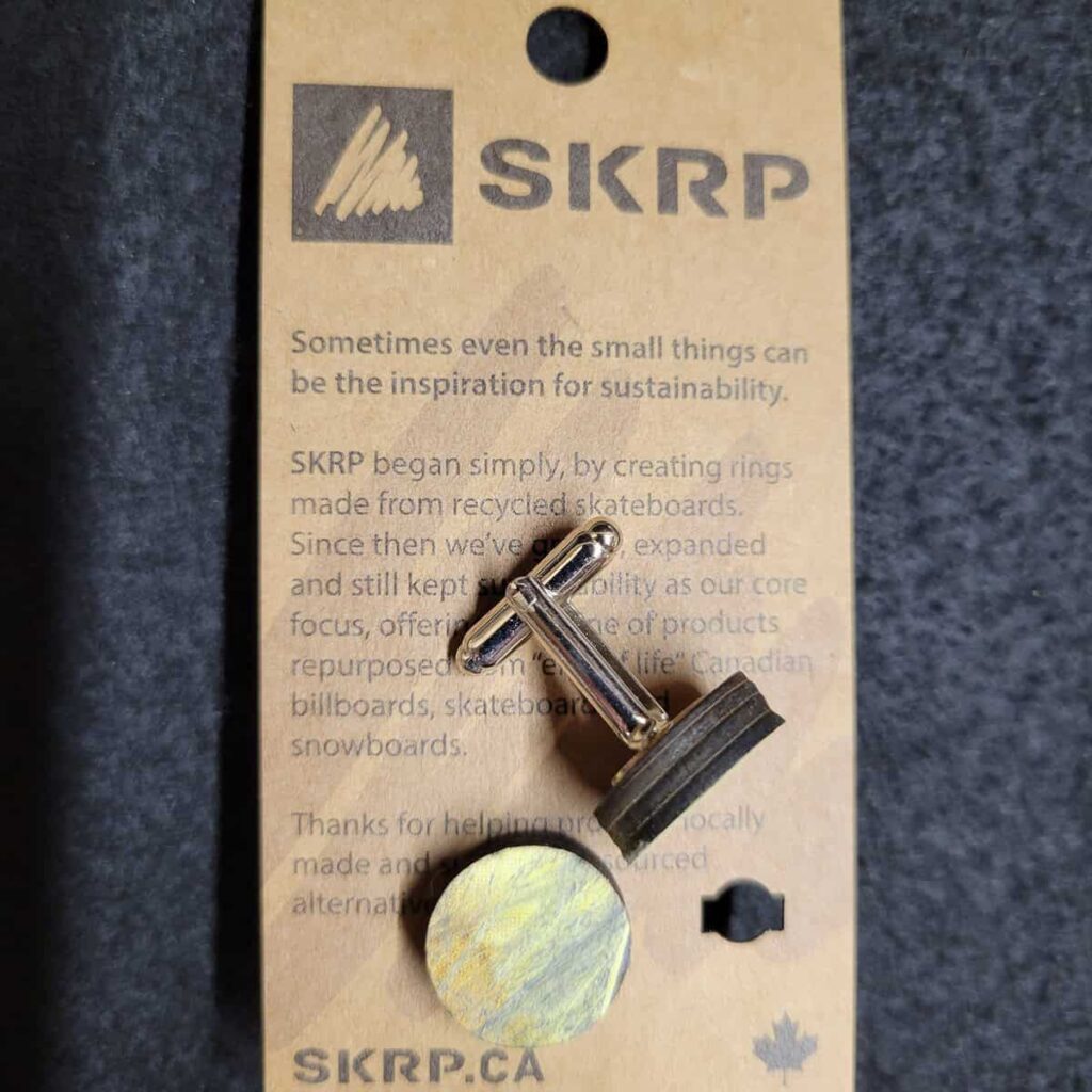 Skateboard Cufflinks