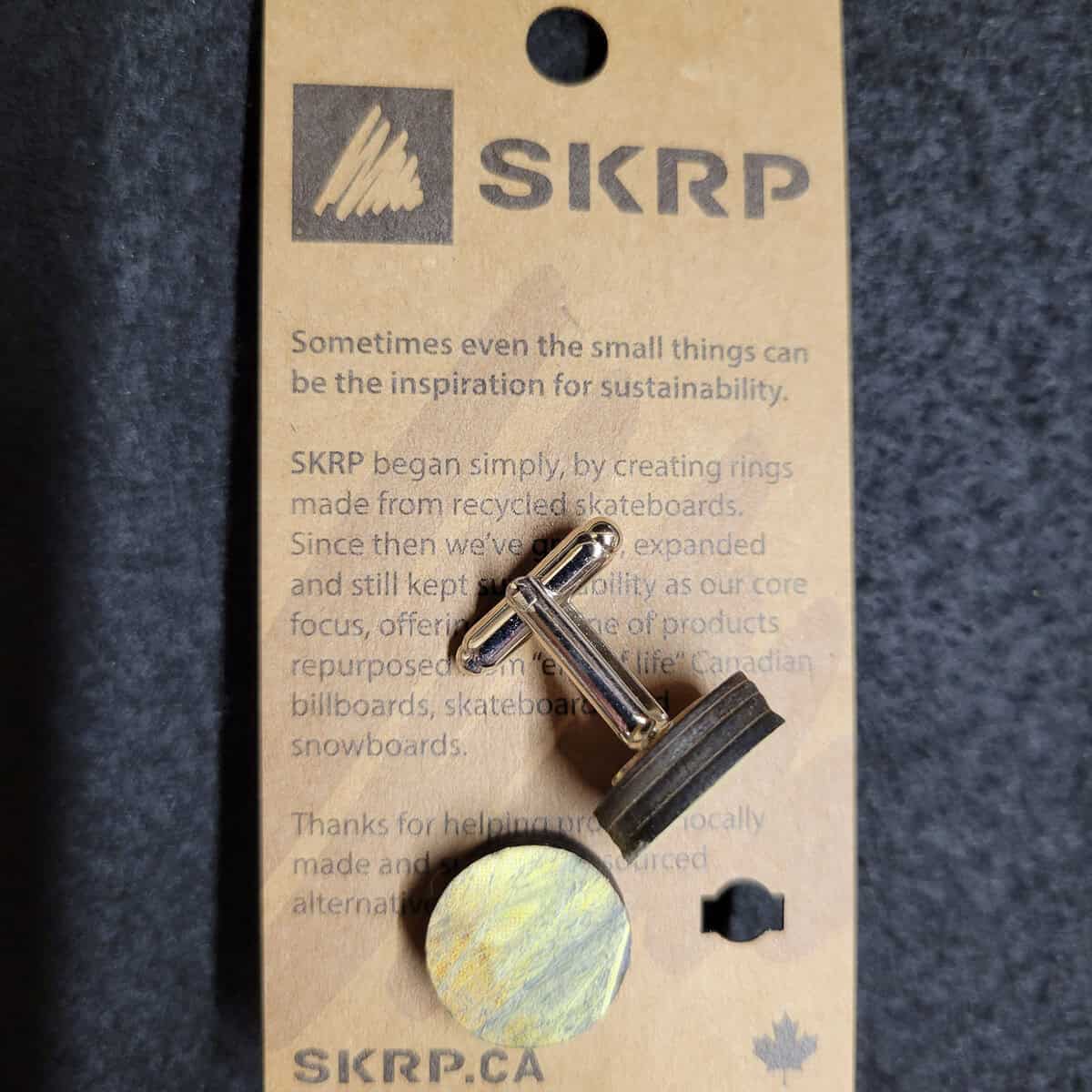 Skateboard Cufflinks - Image 2