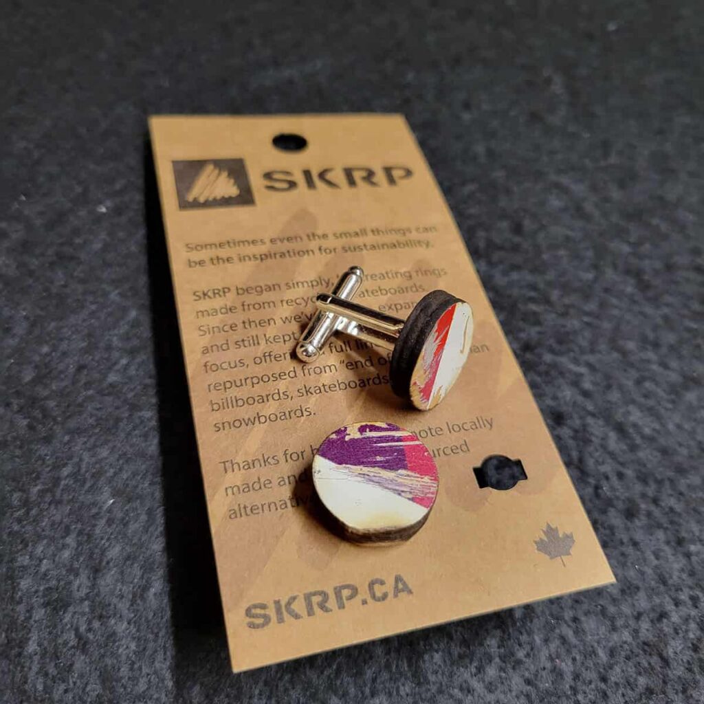 Skateboard Cufflinks