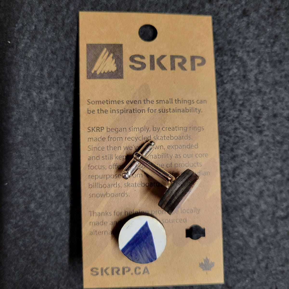 Skateboard Cufflinks - Image 2