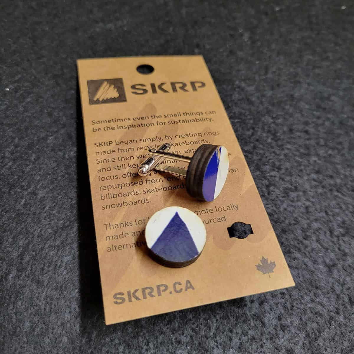 Skateboard Cufflinks - Image 1