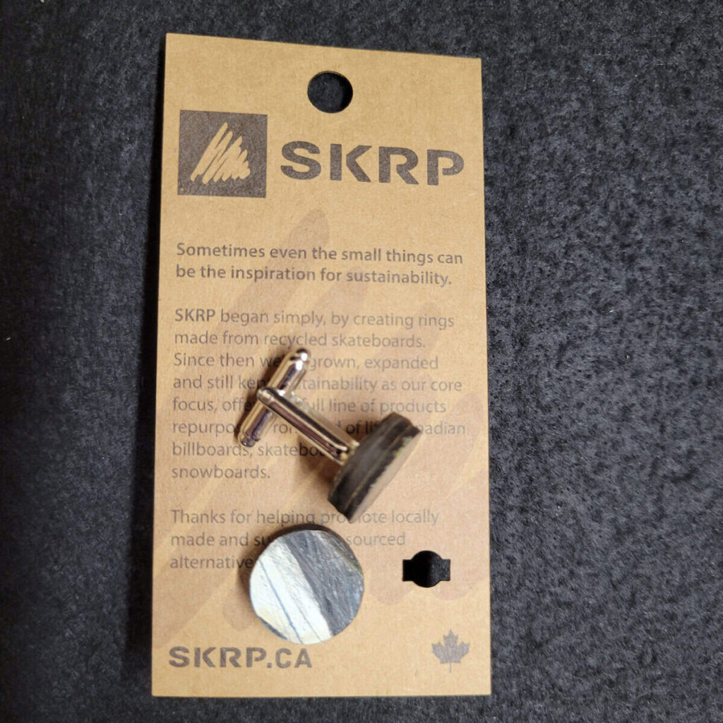 Skateboard Cufflinks