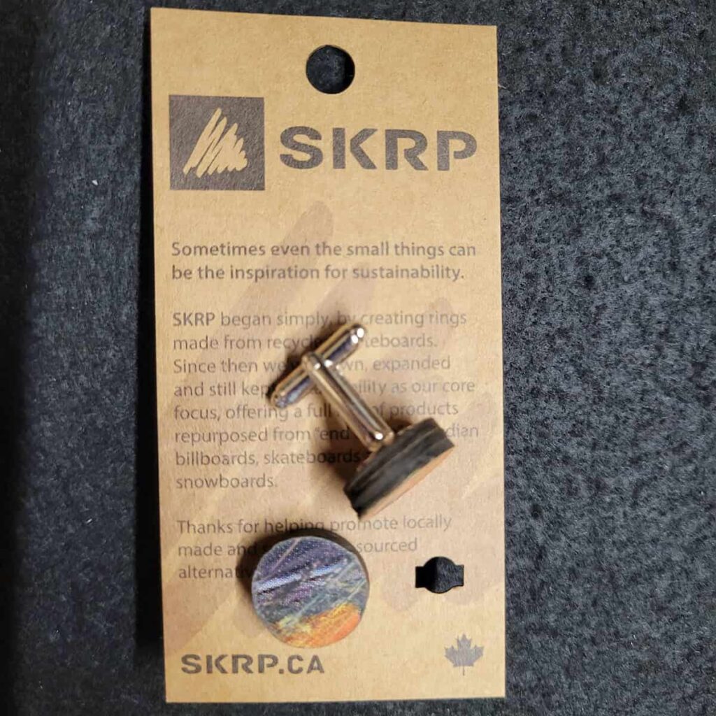 Skateboard Cufflinks