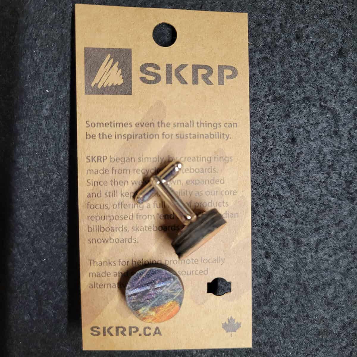 Skateboard Cufflinks - Image 2