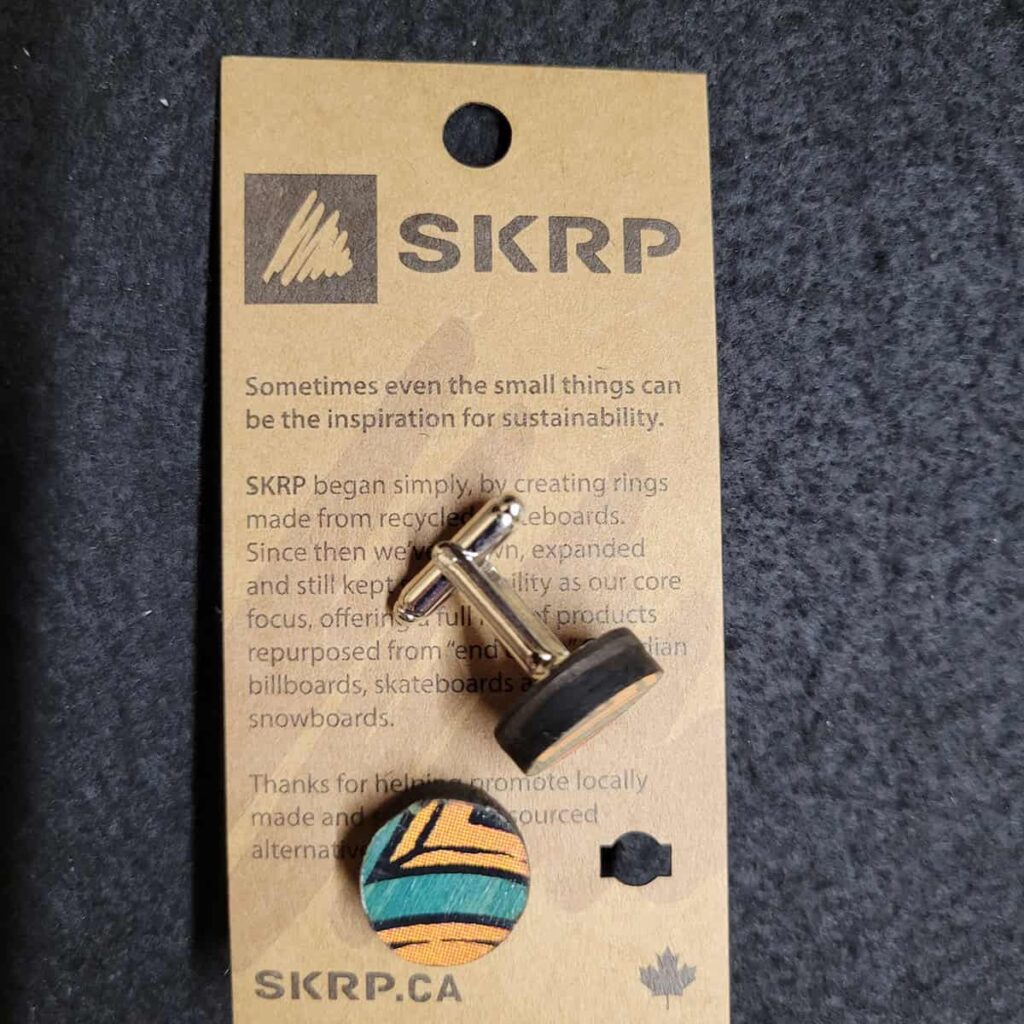 Skateboard Cufflinks
