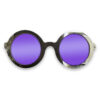 Iris Style Recycled Wooden Skateboard Glasses