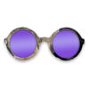 Iris Style Recycled Wooden Skateboard Glasses