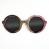 Iris Style Recycled Wooden Skateboard Glasses