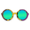 Iris Style Recycled Wooden Skateboard Glasses