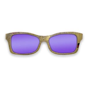 Fox Style Recycled Wooden Skateboard Glasses (Large) - Image 3