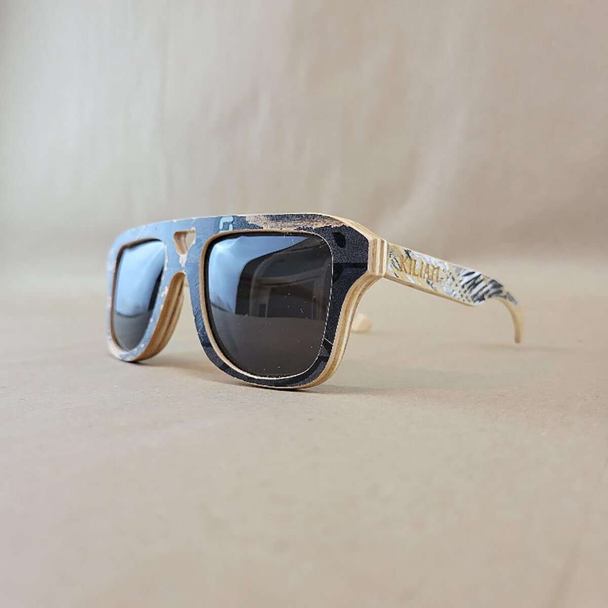 Kilian Martin Collection #5 - 6 of 6 Recycled Skateboard Sunglasses - Image 1
