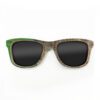 Wayfarer Style Recycled Wooden Skateboard Glasses (Large)