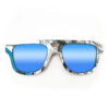 Aviator Style Recycled Wooden Skateboard Glasses