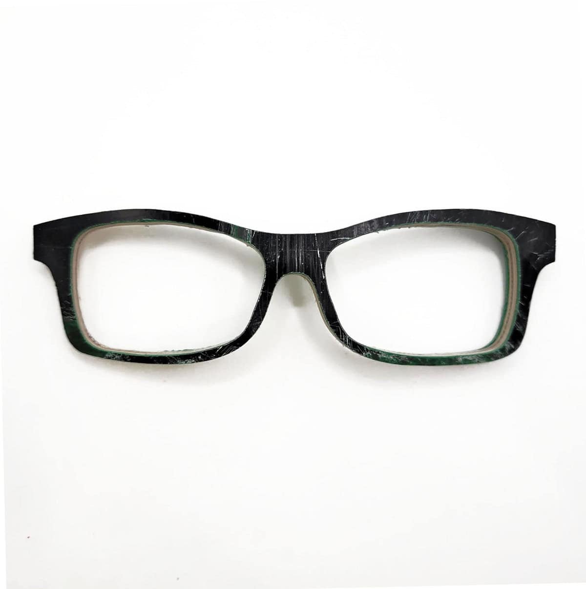 Fox Style Recycled Wooden Skateboard Glasses - Image 1