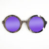 Iris Style Recycled Wooden Skateboard Glasses