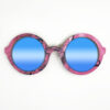 Iris Style Recycled Wooden Skateboard Glasses