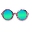 Iris Style Recycled Wooden Skateboard Glasses