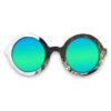 Iris Style Recycled Wooden Skateboard Glasses