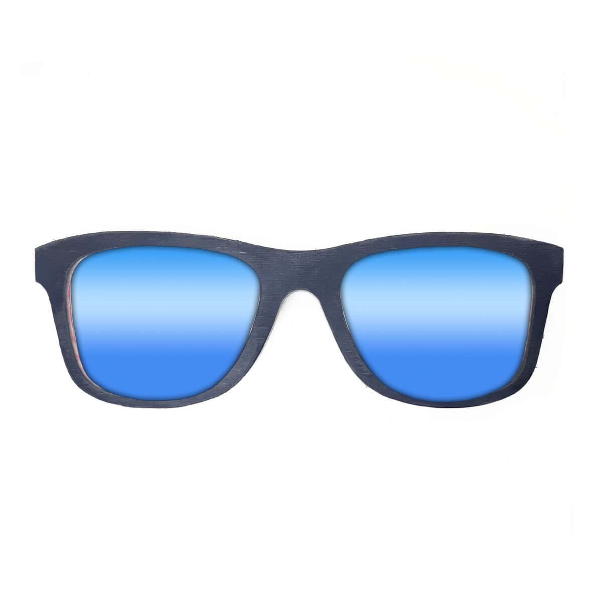 Wayfarer Style Recycled Wooden Snowboard Glasses (Large) - Image 3