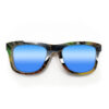 Wayfarer Style Recycled Wooden Snowboard Glasses (Large)