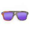 Aviator Style Recycled Wooden Skateboard Glasses