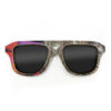 Aviator Style Recycled Wooden Skateboard Glasses