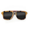 Aviator Style Recycled Wooden Skateboard Glasses