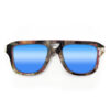 Aviator Style Recycled Wooden Skateboard Glasses