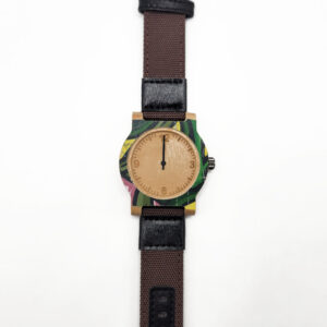 Recycled Wooden Skateboard Watch