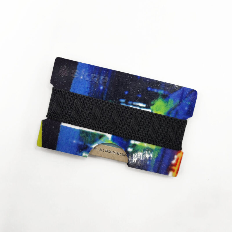 Slim Wallet from a Recycled Snowboard