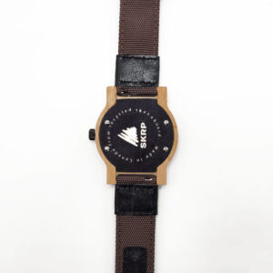 Recycled Wooden Skateboard Watch