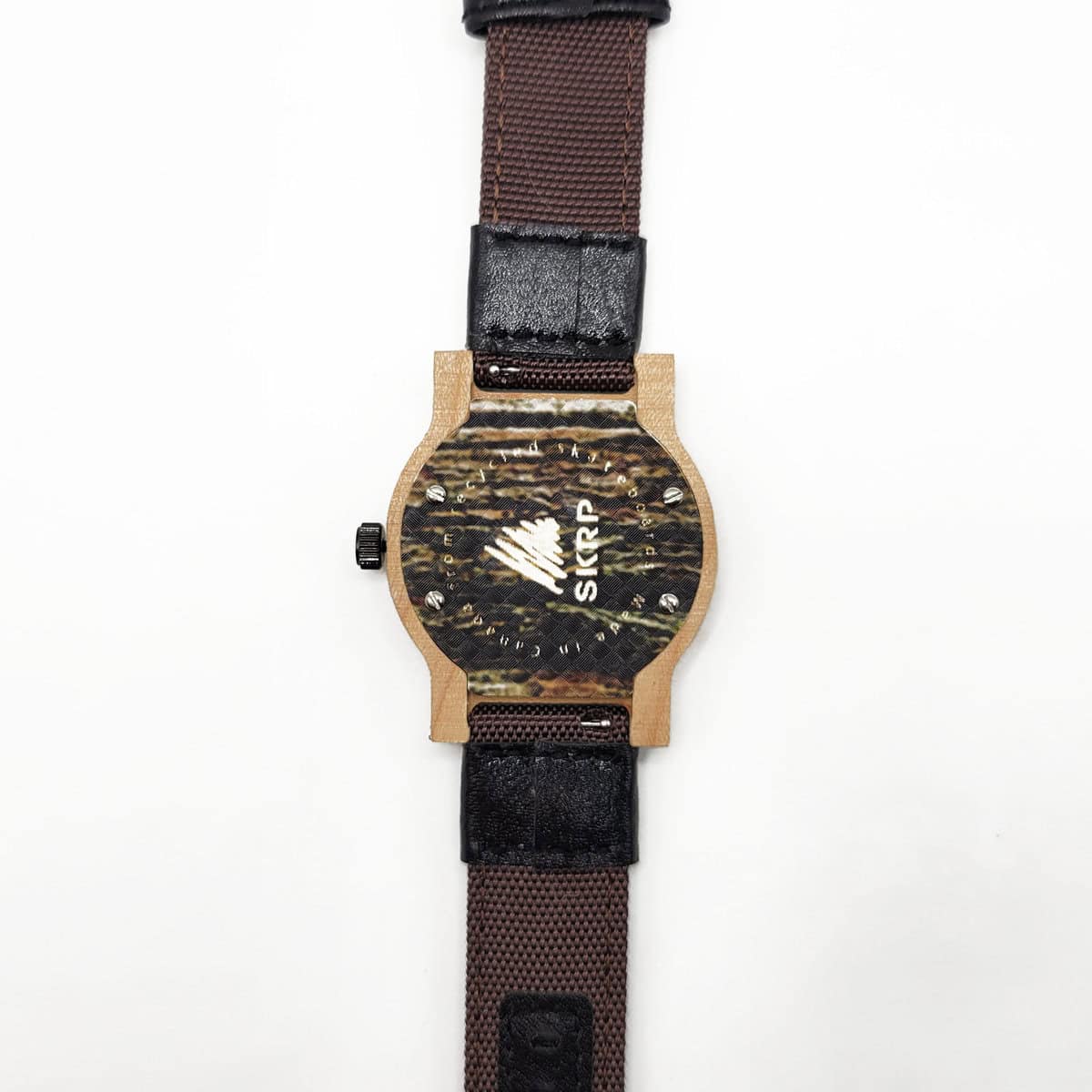 Recycled Wooden Skateboard Watch - Image 2