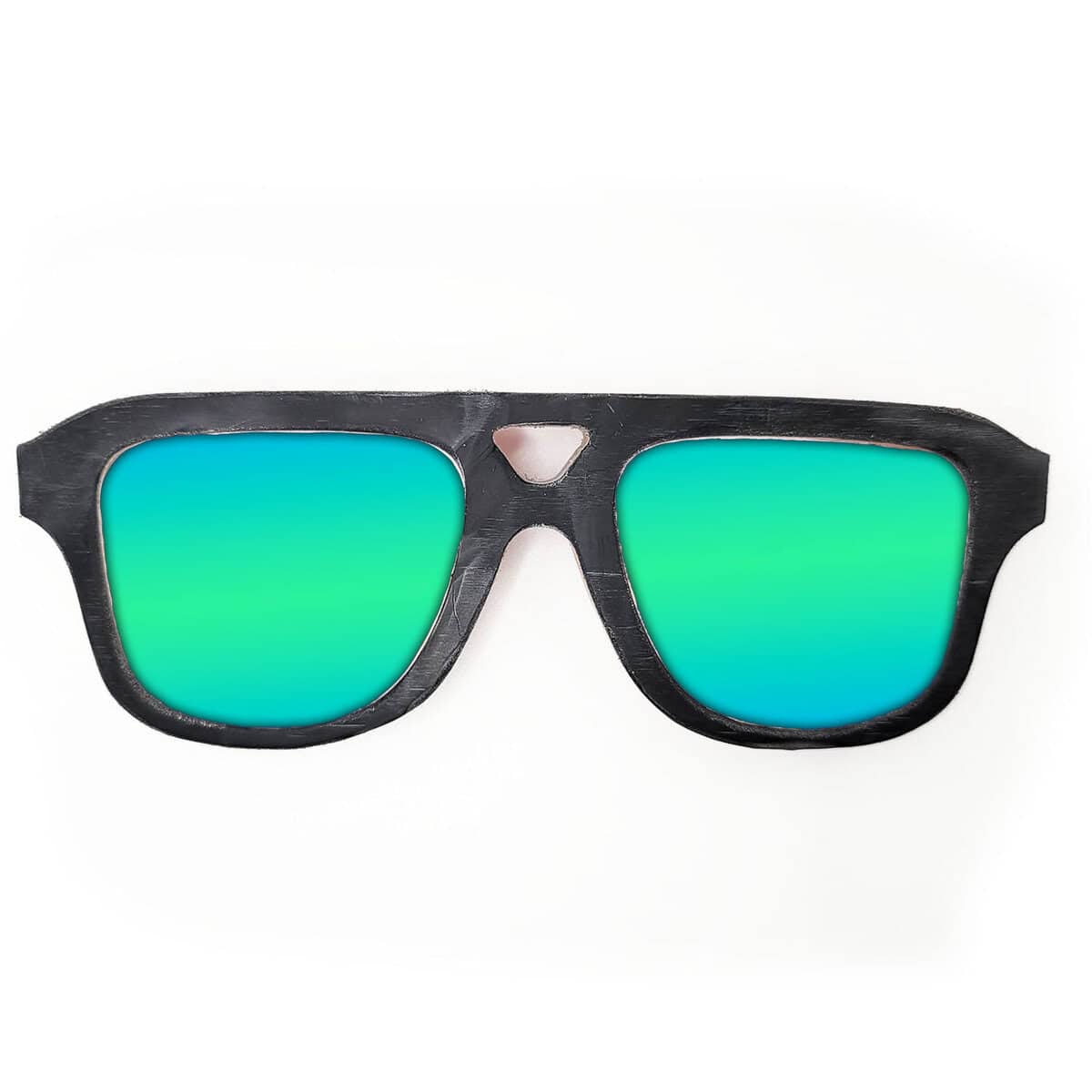 Aviator Style Recycled Wooden Snowboard Glasses - Image 5