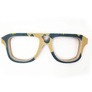 Aviator Style Recycled Wooden Snowboard Glasses - Image 6