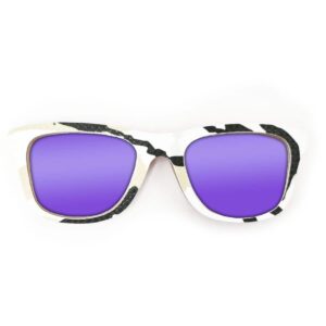 Wayfarer Style Recycled Wooden Snowboard Glasses (Large) - Image 5