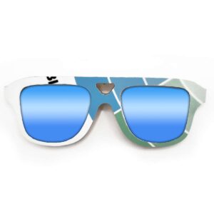 Aviator Style Recycled Wooden Snowboard Glasses - Image 5