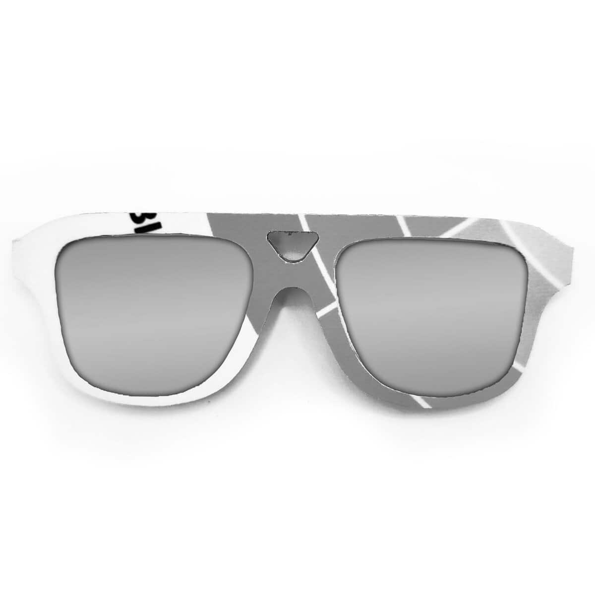 Aviator Style Recycled Wooden Snowboard Glasses - Image 4