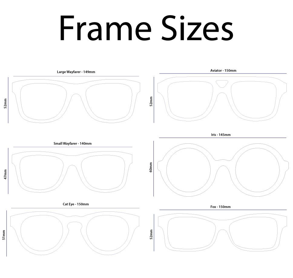 Sunglasses Size Guide