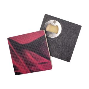 Snowboard Coasters (set of two w/ bottle opener)