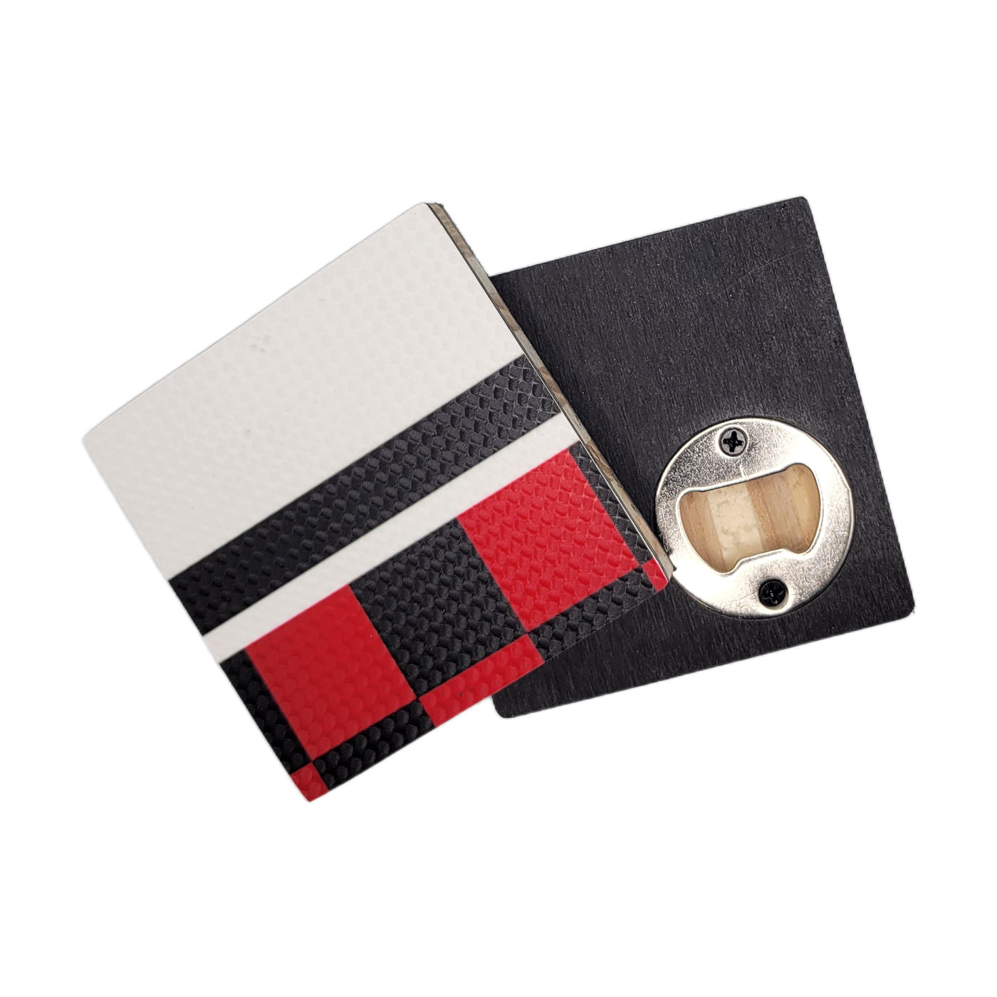 Snowboard Coasters (set of two w/ bottle opener) (Copy) - Image 1